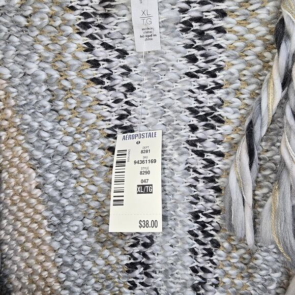 Brand New Bethany Mota Special Edition Bohemian Sweater Fringe Cardigan Size XL - Picture 4 of 9